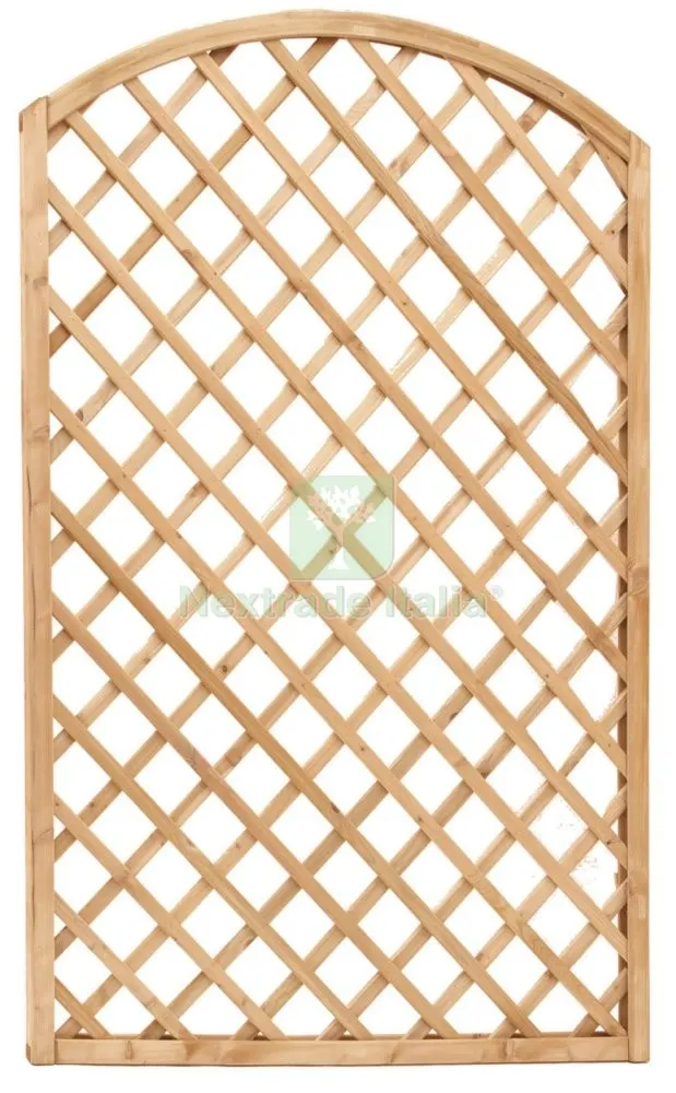 GRIGLIATO IN PINO IMPREGNATO ARCO CM. 90X180H — Recinzioni in legno — rif. FERX.55971