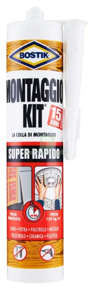 BOSTIK C ART. 'MONTAGGIO KIT'SUPER RAPIDO 370GR — Adesivi e sigillanti — rif. FERX.55990