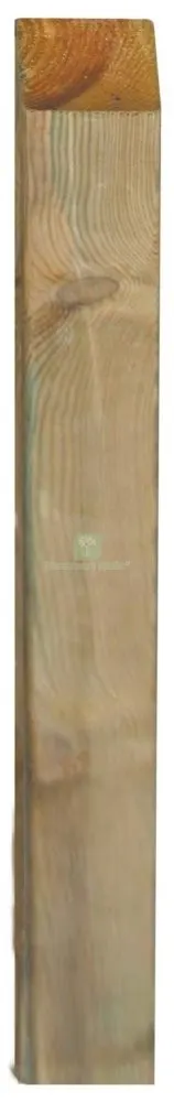 Pali Rettangolari in Legno Trattati ED Impregnati per Recinto/Staccionata/Steccato Dimensioni CM 9X9 Altezza CM 200H — Staccionate e steccati — rif. FERX.56031