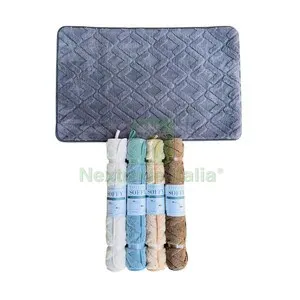 24PZ TAPPETO BAGNO SOFFY 40X60 CM ASSORTITO — Casalinghi e organizzazione — rif. FERX.560410
