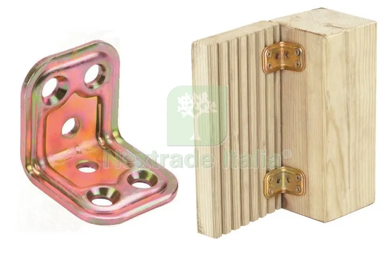 100PZ Piastra Angolare in Acciaio Tropicalizzato MM 30X30X30 — Casalinghi e organizzazione — rif. FERX.56083 100PZ Piastra Angolare in Acciaio Tropicalizzato MM 30X30X30 — Casalinghi e organizzazione — rif. FERX.56083