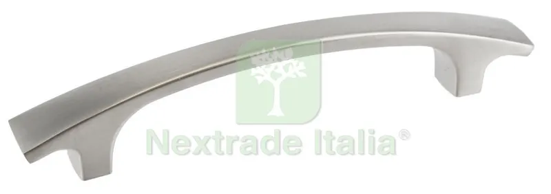 25PZ Maniglia ART. E7132 MM. 96 Nichel Spazzolato — Maniglie e pomelli — rif. FERX.56111