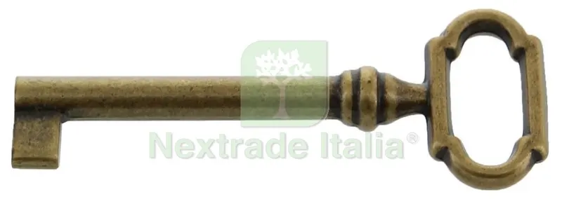 25PZ CHIAVE PER MOBILI ART. 33727 MM.27/69 FLORENCE — Ferramenta per legno e mobili — rif. FERX.56125