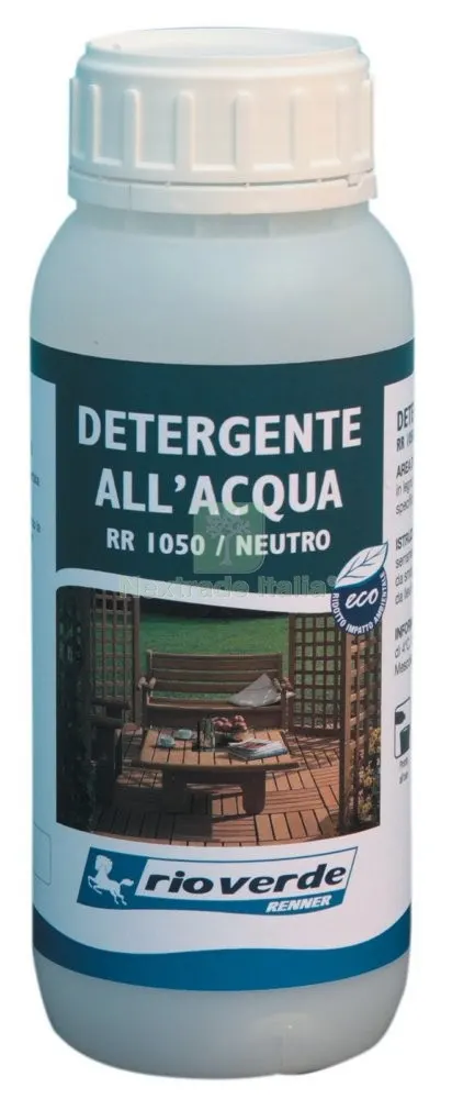 6PZ Rioverde RR1050 Detergente All'acqua LT.0,50 — Diluenti e solventi — rif. FERX.56179