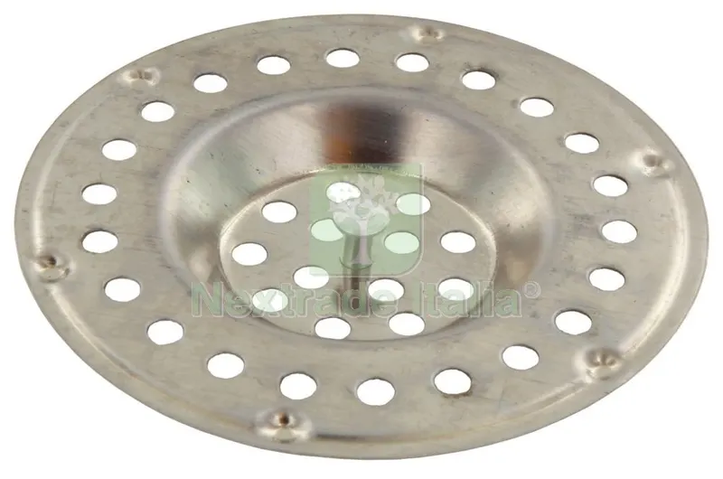 25PZ Griglia P/Lavello C/Pomello P/Piletta Inox — Maniglie e pomelli — rif. FERX.5619 25PZ Griglia P/Lavello C/Pomello P/Piletta Inox — Maniglie e pomelli — rif. FERX.5619