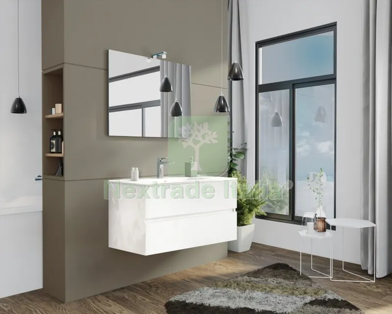Mobile Bagno NEW Splash CM.105 Bianco — Accessori bagno — rif. FERX.56237 Mobile Bagno NEW Splash CM.105 Bianco — Accessori bagno — rif. FERX.56237