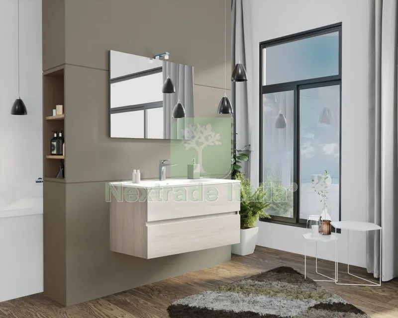 Mobile Bagno NEW Splash CM.105 Rovere Grigio — Accessori bagno — rif. FERX.56297