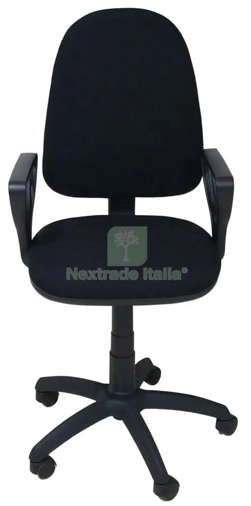 Poltrona a GAS con Braccioli 'torino' Nera — Arredo — rif. FERX.56396 Poltrona a GAS con Braccioli 'torino' Nera — Arredo — rif. FERX.56396