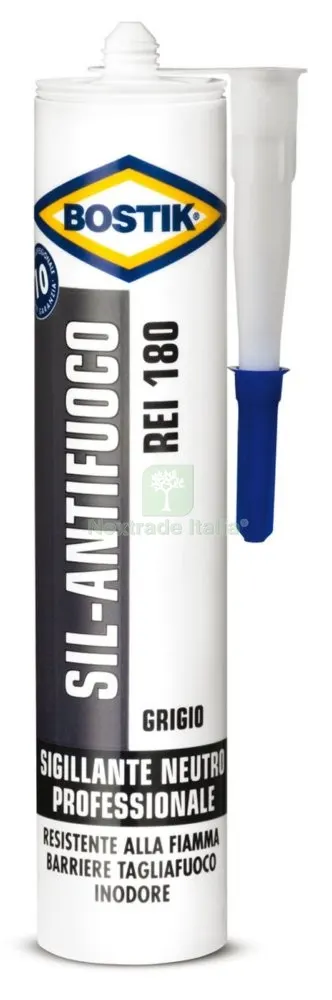 Silicone Antifuoco Neutro Grigio ML.300 — Adesivi e sigillanti — rif. FERX.5651