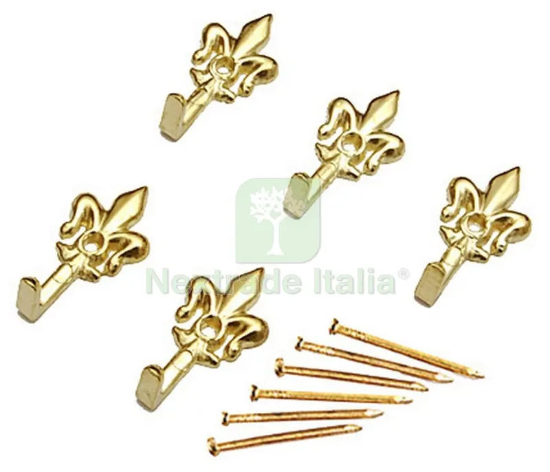5BLISTER Blister Appendiquadro Giglio Oro LUC N.0MM32(PZ5) — Ferramenta per legno e mobili — rif. FERX.56511 5BLISTER Blister Appendiquadro Giglio Oro LUC N.0MM32(PZ5) — Ferramenta per legno e mobili — rif. FERX.56511