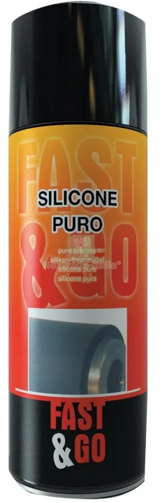 12PZ SPRAY "FAST&GO" SILICONE PURO ML.400 — Adesivi e sigillanti — rif. FERX.56819