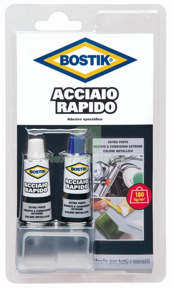 12PZ BOSTIK ACCIAIO RAPIDO 30 GRAMMI — Adesivi e sigillanti — rif. FERX.5684 12PZ BOSTIK ACCIAIO RAPIDO 30 GRAMMI — Adesivi e sigillanti — rif. FERX.5684