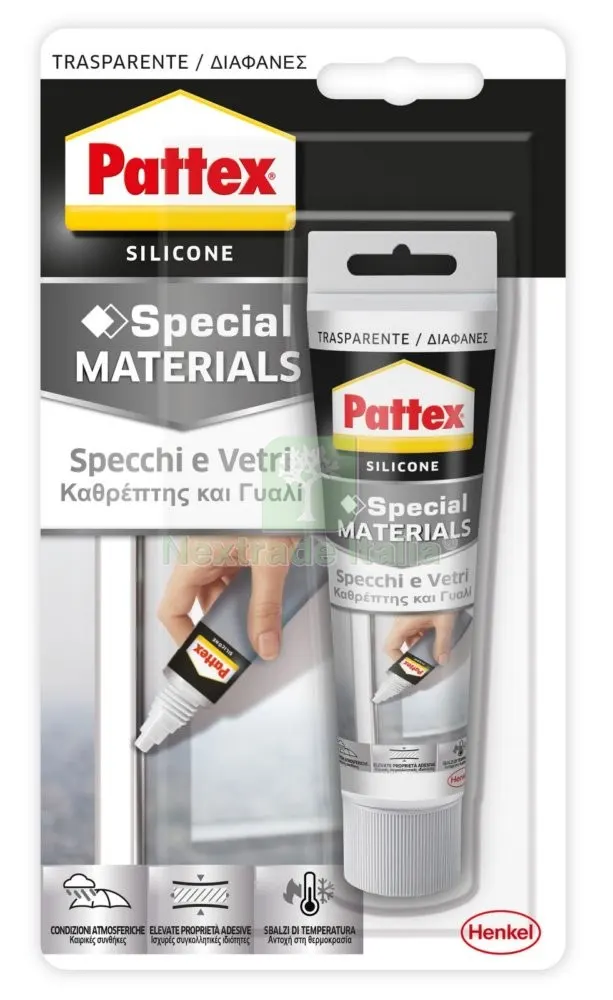 12PZ PATTEX SILICONE VETRI ML.50 — Adesivi e sigillanti — rif. FERX.56868 12PZ PATTEX SILICONE VETRI ML.50 — Adesivi e sigillanti — rif. FERX.56868