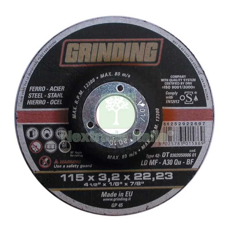 80PZ Grinding Minidisco per Ferro Diametro 115X2,4 — Punte, frese e dischi — rif. FERX.56876 80PZ Grinding Minidisco per Ferro Diametro 115X2,4 — Punte, frese e dischi — rif. FERX.56876