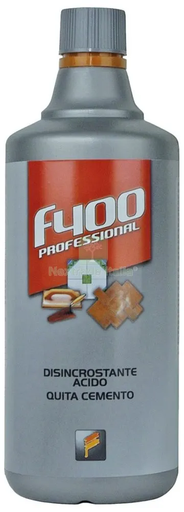 12PZ Disincrostante Acido Forte per Cemento F400 1 LT — Detergenti e pulitori casa — rif. FERX.57028 12PZ Disincrostante Acido Forte per Cemento F400 1 LT — Detergenti e pulitori casa — rif. FERX.57028