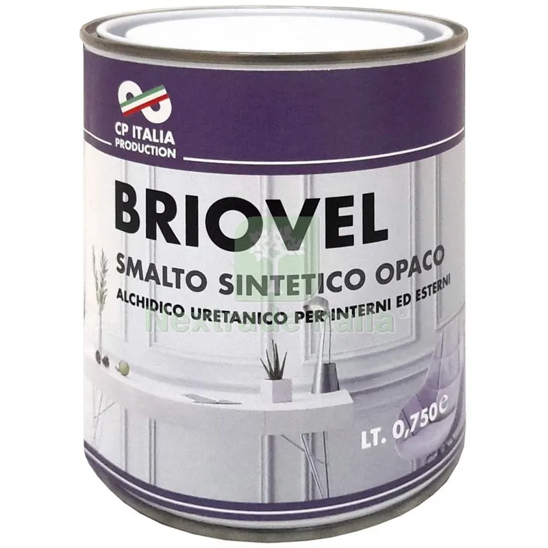 6PZ SMALTO BRIOVEL LITRI.0,750 BIANCO SATINATO — Vernici e smalti — rif. FERX.5713 6PZ SMALTO BRIOVEL LITRI.0,750 BIANCO SATINATO — Vernici e smalti — rif. FERX.5713