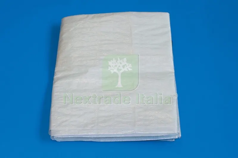 4PZ Telone PE Standard con Occhioli G.MQ 85 Bianco 3X4 M — Teli e teloni — rif. FERX.5721 4PZ Telone PE Standard con Occhioli G.MQ 85 Bianco 3X4 M — Teli e teloni — rif. FERX.5721