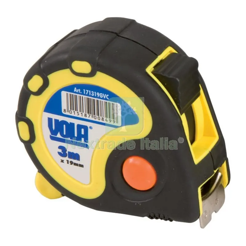 6PZ FLESSOMETRO VOLA MM.19 ML. 3 TEKNA PRO — Misurazione e taglio manuale — rif. FERX.57258 6PZ FLESSOMETRO VOLA MM.19 ML. 3 TEKNA PRO — Misurazione e taglio manuale — rif. FERX.57258