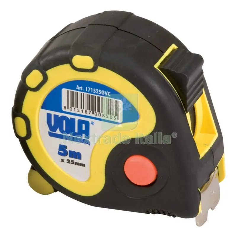 6PZ FLESSOMETRO VOLA MM.25 ML. 5 TEKNA PRO — Misurazione e taglio manuale — rif. FERX.57259 6PZ FLESSOMETRO VOLA MM.25 ML. 5 TEKNA PRO — Misurazione e taglio manuale — rif. FERX.57259
