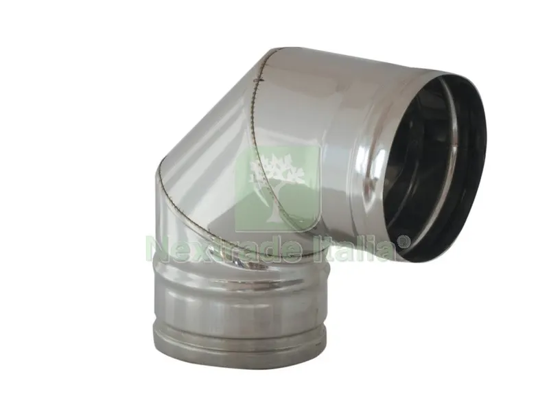 Gomito Inox Aisi 304 90 Diametro 250 — Scarichi e sifoni — rif. FERX.57292