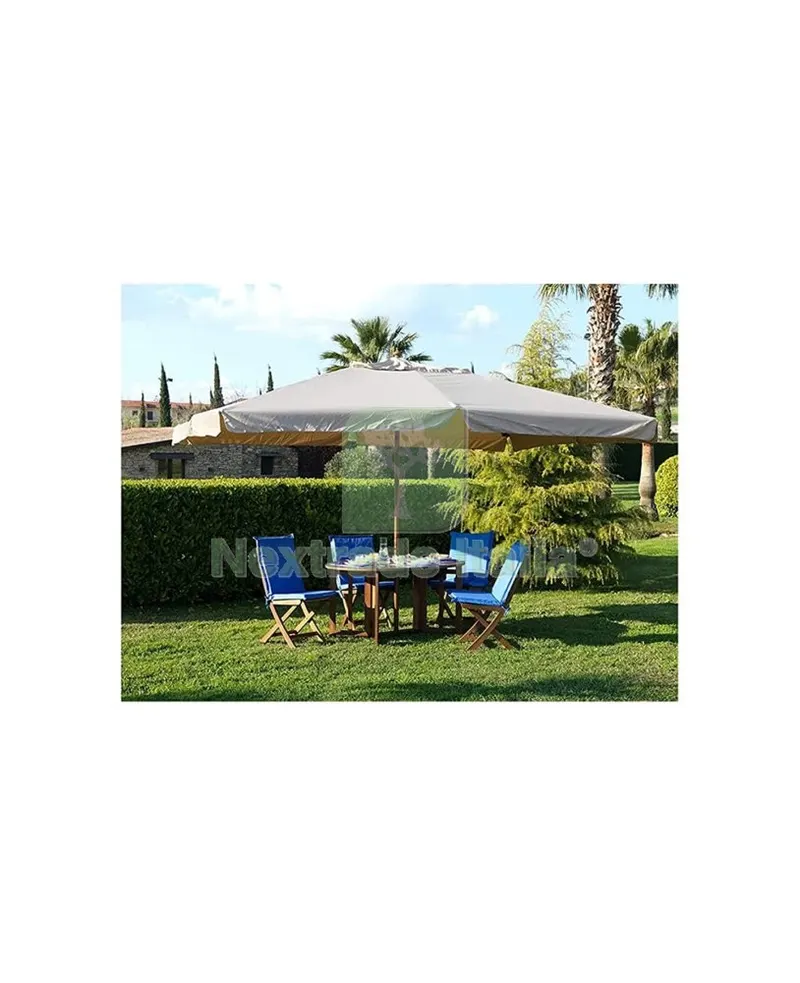 Ombrellone in Legno "island" CM.300X300-8-48 — Tempo libero outdoor — rif. FERX.57341 Ombrellone in Legno "island" CM.300X300-8-48 — Tempo libero outdoor — rif. FERX.57341