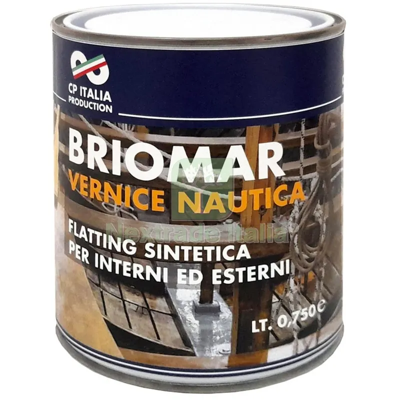 6PZ FLATTING BRIOMAR MARINE SATINATO INCOLORE ML.750 — Vernici e smalti — rif. FERX.57342