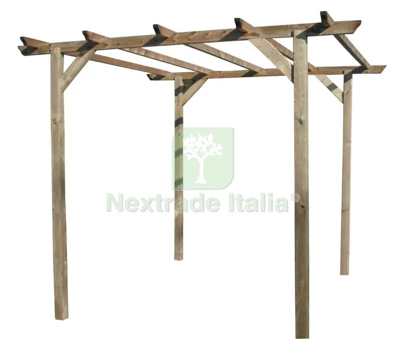 PERGOLA IMPREGNATA CM 300X300X220H — Gazebo e strutture giardino — rif. FERX.57419 PERGOLA IMPREGNATA CM 300X300X220H — Gazebo e strutture giardino — rif. FERX.57419