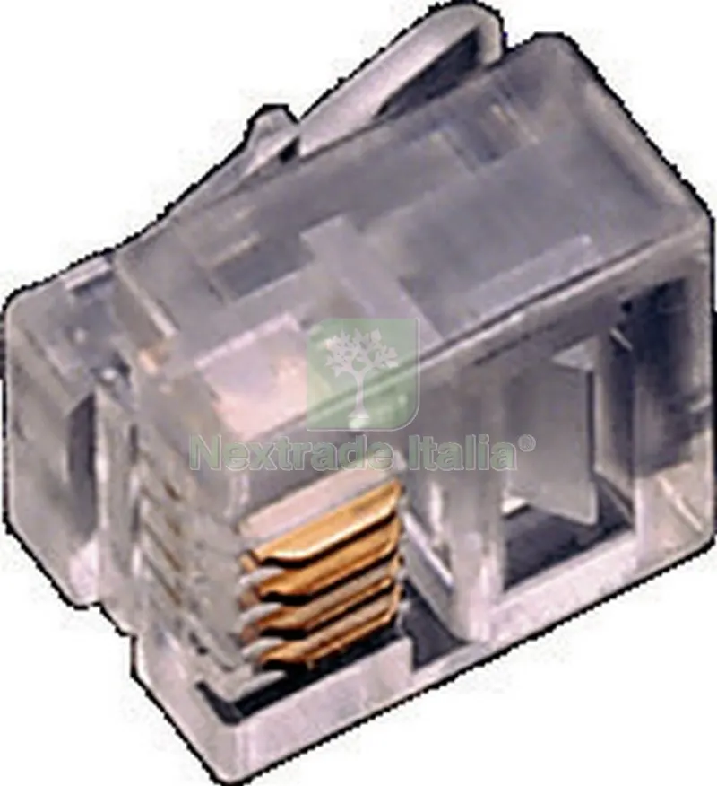 100PZ FME ART. 22.290 SPINA PLUG 6-4C — Interruttori e prese — rif. FERX.5753 100PZ FME ART. 22.290 SPINA PLUG 6-4C — Interruttori e prese — rif. FERX.5753