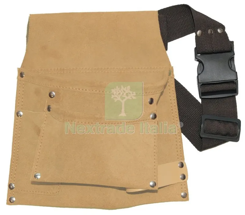 Borsa per Carpentiere con Tasche, Completa di Cintura — Utensili muratura — rif. FERX.57557 Borsa per Carpentiere con Tasche, Completa di Cintura — Utensili muratura — rif. FERX.57557