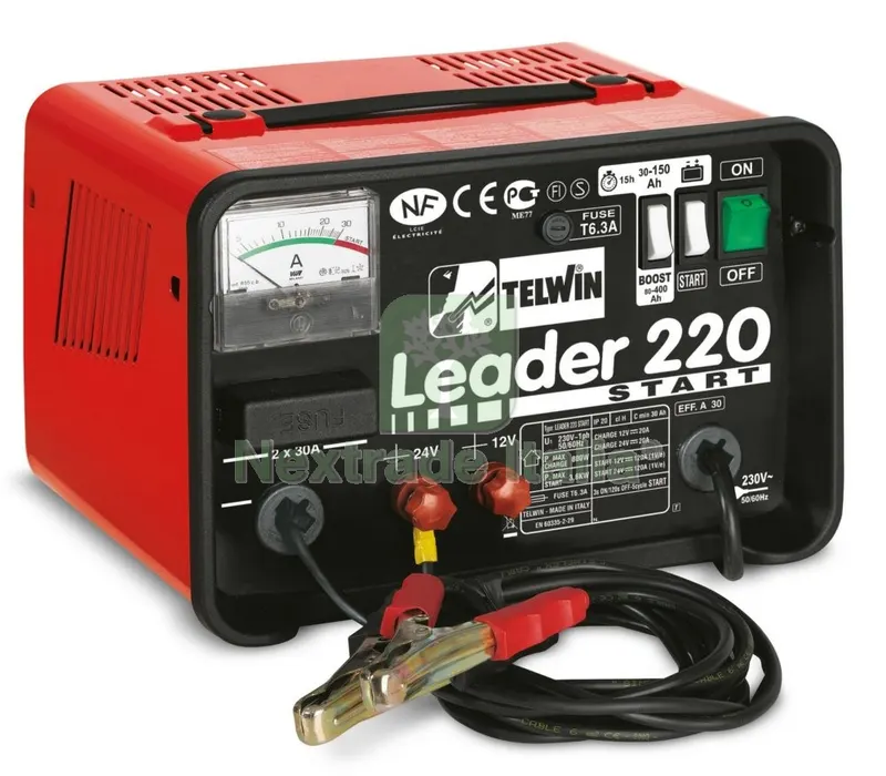 CARICABATTERIA LEADER 220 START — Batterie e caricabatterie — rif. FERX.5756 CARICABATTERIA LEADER 220 START — Batterie e caricabatterie — rif. FERX.5756