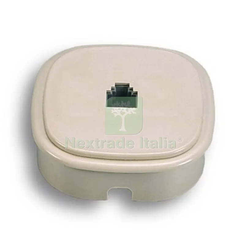 10PZ FME ART.22.240 Presa Parete Incasso Plug 6-4C — Interruttori e prese — rif. FERX.5767