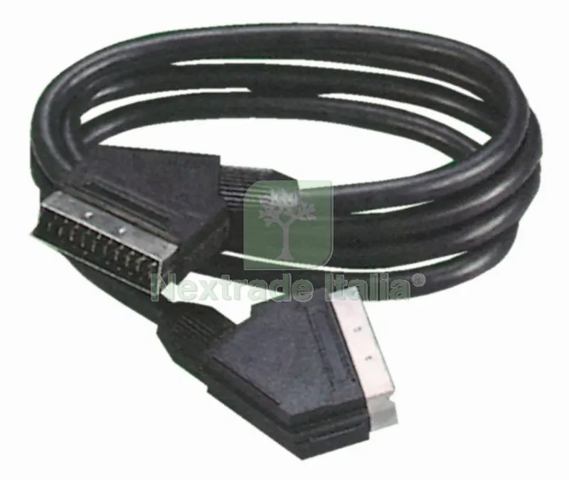 10PZ Prolunga con 2 Prese Scart 21 Poli — Interruttori e prese — rif. FERX.5776