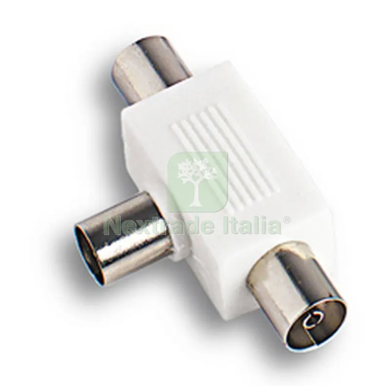 10PZ ADATTATORE TV MASCHIO CON 2 PRESE — Interruttori e prese — rif. FERX.5782 10PZ ADATTATORE TV MASCHIO CON 2 PRESE — Interruttori e prese — rif. FERX.5782