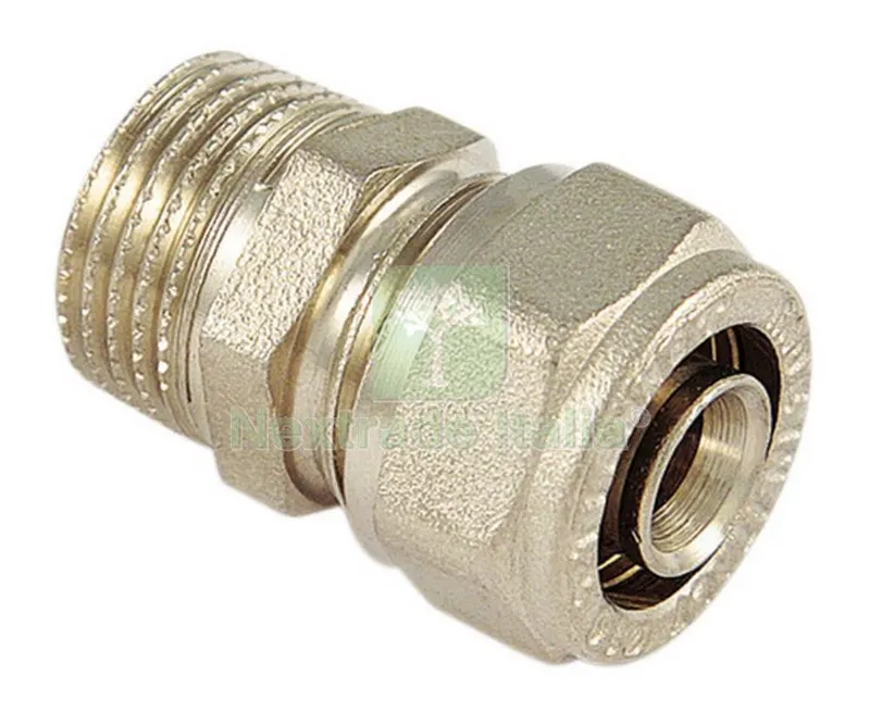 10PZ RACCORDO DIRITTO M.16X1/2 X MULTISTRATO — Raccordi a pressare e multistrato — rif. FERX.5816 10PZ RACCORDO DIRITTO M.16X1/2 X MULTISTRATO — Raccordi a pressare e multistrato — rif. FERX.5816