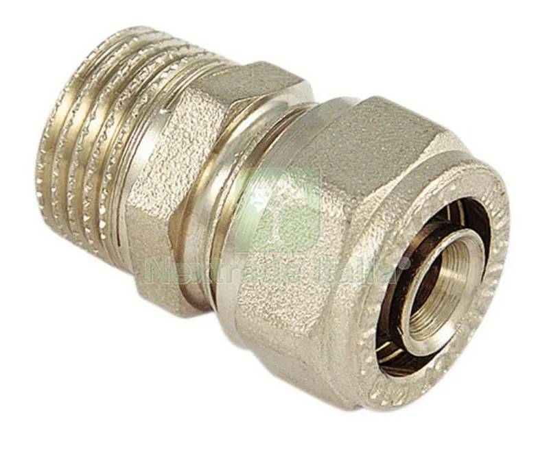5PZ Raccordo Diritto M.20X1/2 x Multistrato — Raccordi a pressare e multistrato — rif. FERX.5823 5PZ Raccordo Diritto M.20X1/2 x Multistrato — Raccordi a pressare e multistrato — rif. FERX.5823