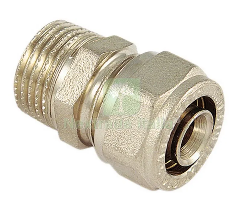 5PZ RACCORDO DIRITTO MASCHIO 26X3/4" X MULTISTRATO IN OTTONE — Raccordi a pressare e multistrato — rif. FERX.5826 5PZ RACCORDO DIRITTO MASCHIO 26X3/4" X MULTISTRATO IN OTTONE — Raccordi a pressare e multistrato — rif. FERX.5826