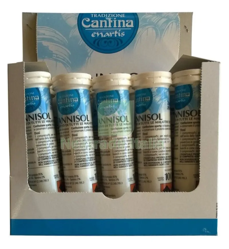 10CF Metabisolfito Potassio 'tannisol' PZ10 Pastiglie — Additivi carburante — rif. FERX.58388