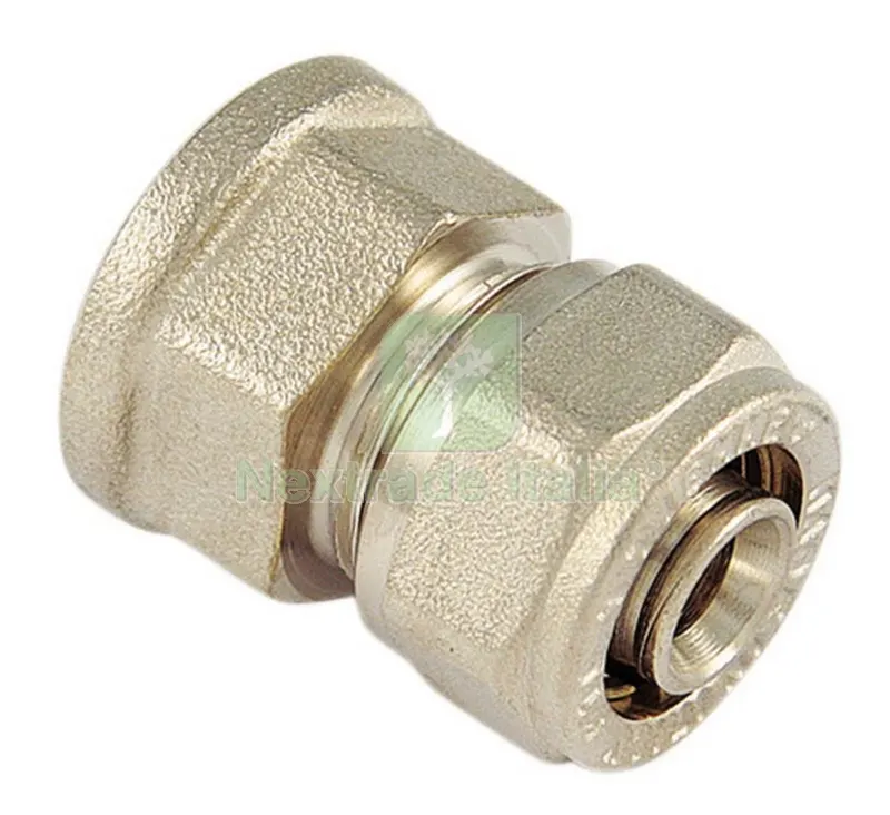 5PZ Raccordo Diritto Femmina 20X1/2" x Multistrato — Raccordi a pressare e multistrato — rif. FERX.5841