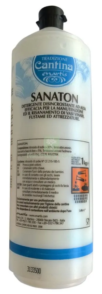 DETERGENTE LIQUIDO LT 1 SANATON — Casalinghi e organizzazione — rif. FERX.58564