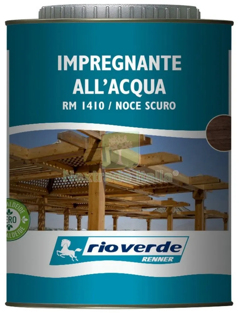 6PZ RIOVERDE RM 1410 IMPREGNANTE NOCE SCURO LT. 0,750 — Vernici e smalti — rif. FERX.5866 6PZ RIOVERDE RM 1410 IMPREGNANTE NOCE SCURO LT. 0,750 — Vernici e smalti — rif. FERX.5866