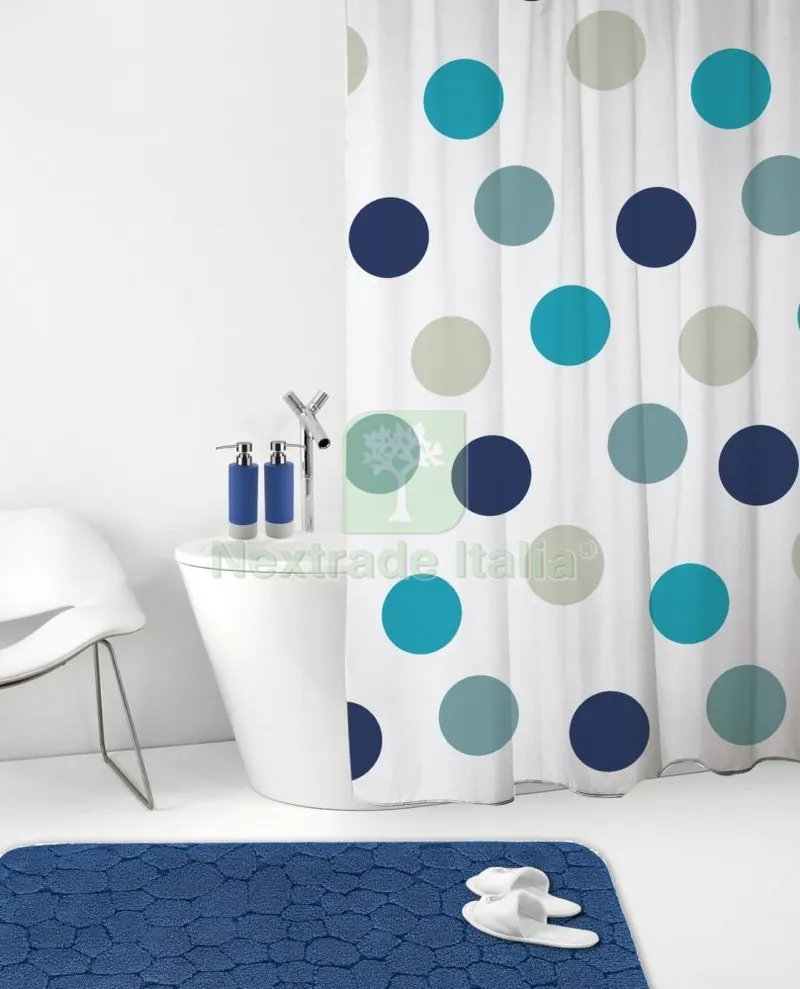 Gedy Tenda Doccia in Poliestere Pois 118 CM 180X200 — Accessori bagno — rif. FERX.58768 Gedy Tenda Doccia in Poliestere Pois 118 CM 180X200 — Accessori bagno — rif. FERX.58768