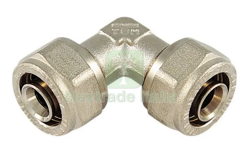 10PZ Gomito Doppio 16X16 x Multistrato — Tubi e raccordi — rif. FERX.5905 10PZ Gomito Doppio 16X16 x Multistrato — Tubi e raccordi — rif. FERX.5905