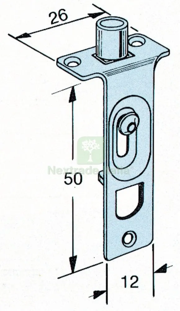 5SCATOLE SC Omge Catenacci Rullo MM.6 ART. 310 (PZ.4) — Ferramenta porte e finestre — rif. FERX.59484 5SCATOLE SC Omge Catenacci Rullo MM.6 ART. 310 (PZ.4) — Ferramenta porte e finestre — rif. FERX.59484