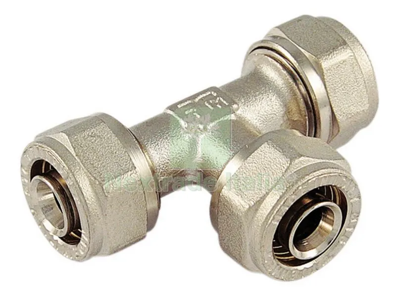 5PZ RACCORDO TEE 16X16X16 PER MULTISTRATO — Raccordi a pressare e multistrato — rif. FERX.5954 5PZ RACCORDO TEE 16X16X16 PER MULTISTRATO — Raccordi a pressare e multistrato — rif. FERX.5954