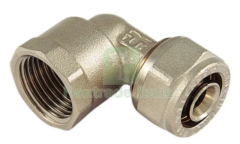 10PZ GOMITO FEMMINA 16X1/2" X TUBI MULTISTRATO — Raccordi a pressare e multistrato — rif. FERX.5962 10PZ GOMITO FEMMINA 16X1/2" X TUBI MULTISTRATO — Raccordi a pressare e multistrato — rif. FERX.5962