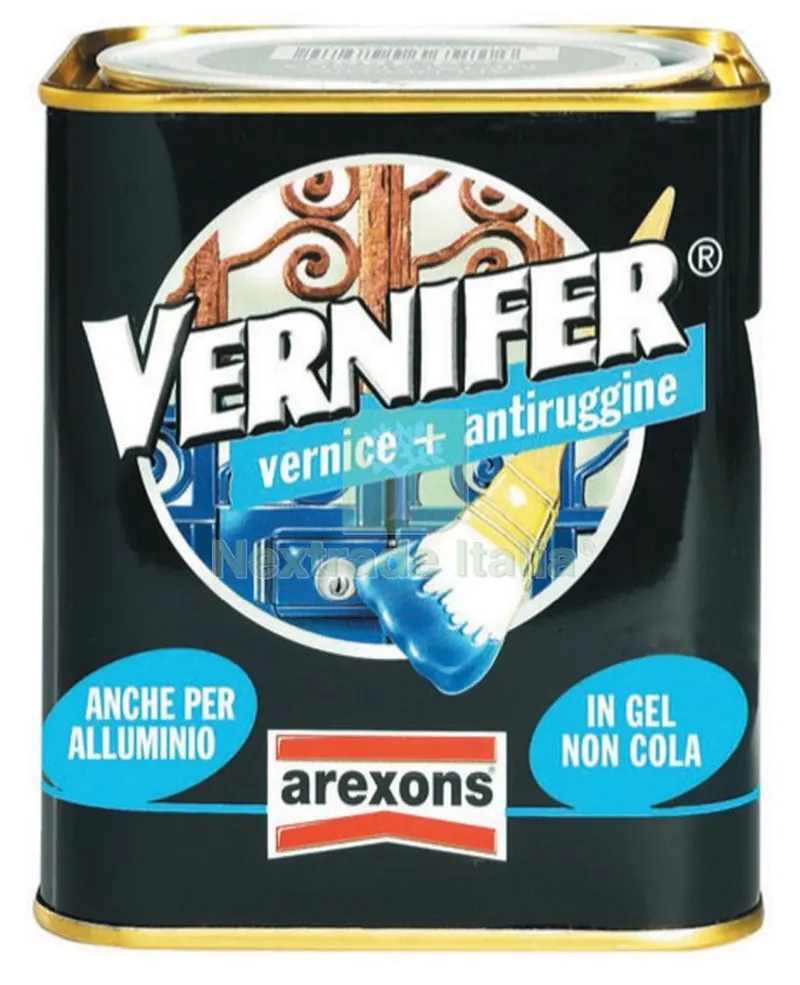 VERNICE E ANTIRUGGINE VERNIFER METALLIZZATO ALLUMINIO ML 750 COLORE 4897 — Vernici e smalti — rif. FERX.5973 VERNICE E ANTIRUGGINE VERNIFER METALLIZZATO ALLUMINIO ML 750 COLORE 4897 — Vernici e smalti — rif. FERX.5973