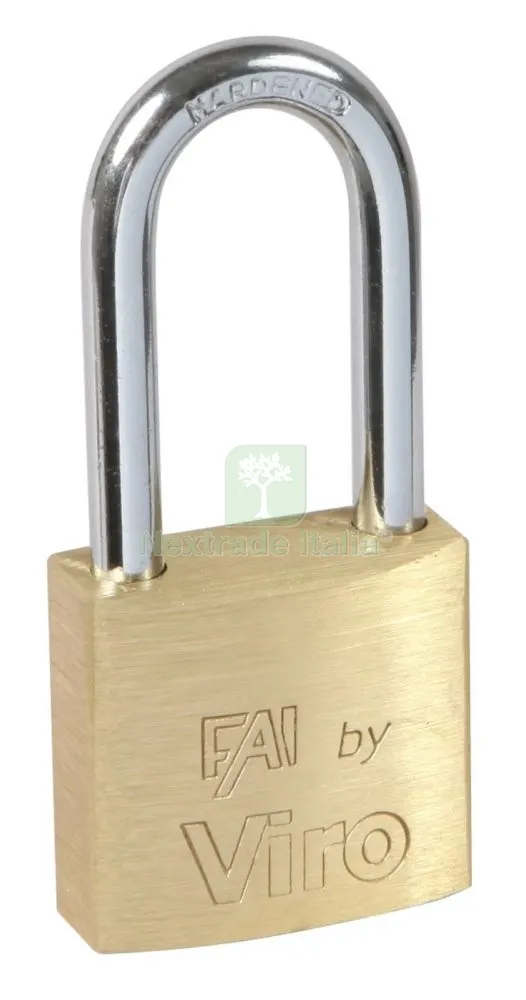 12PZ Viro ART. 553.32 Lucchetto Arco Lungo MM.30 — Lucchetti e catene — rif. FERX.59843