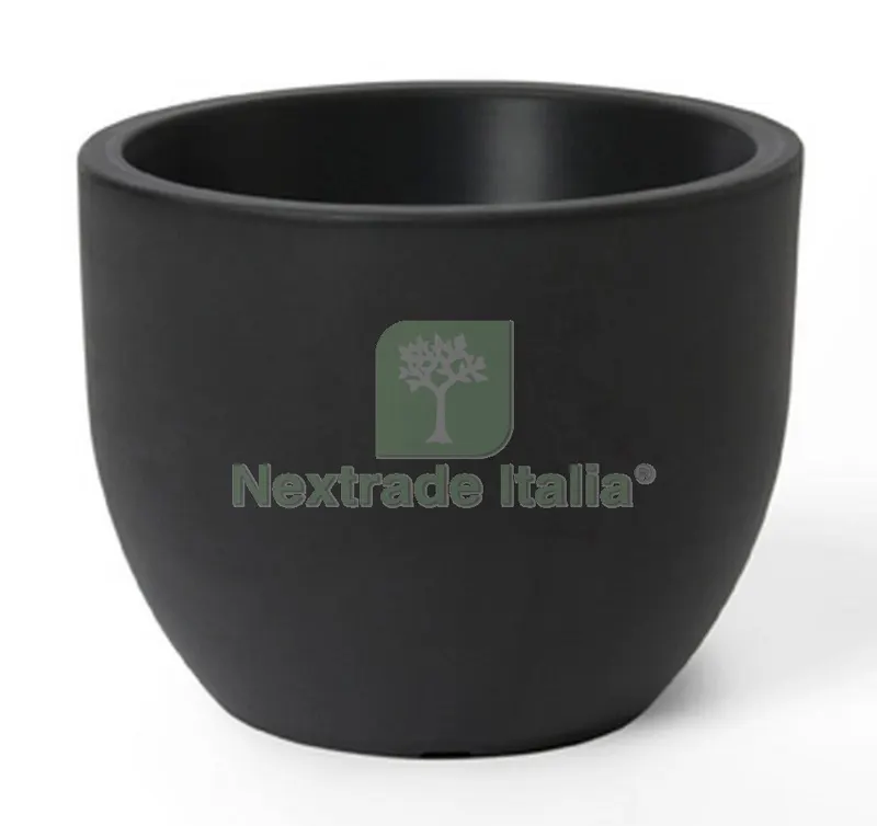 Vaso Conca CM.30X23H-LT.11 Antracite — Vasi e fioriere — rif. FERX.5986