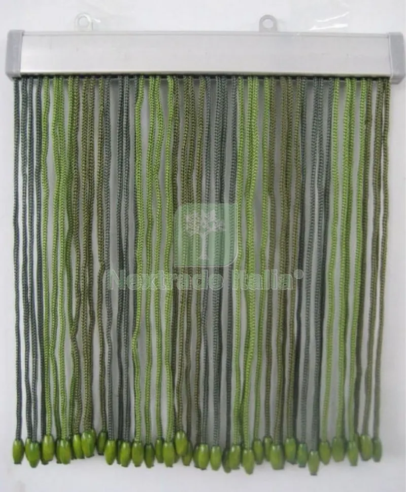 TENDA CORDONCINO CM.125X240 VERDE SCURO — Casalinghi e organizzazione — rif. FERX.59928 TENDA CORDONCINO CM.125X240 VERDE SCURO — Casalinghi e organizzazione — rif. FERX.59928