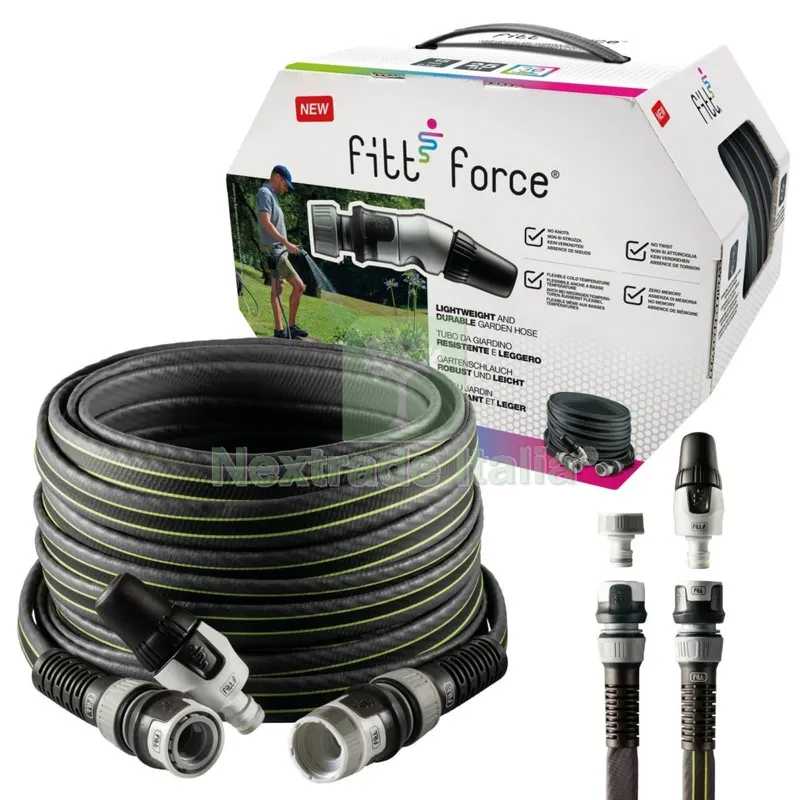 SET TUBO FORCE 5/8X15 MT. CON ACCESSORI — Tubi e raccordi — rif. FERX.59978